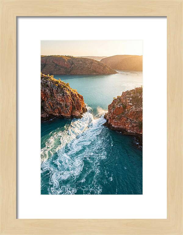 Horizontal Falls At King Tide