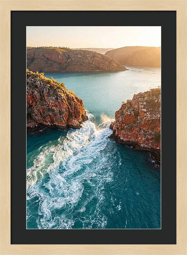 Horizontal Falls At King Tide