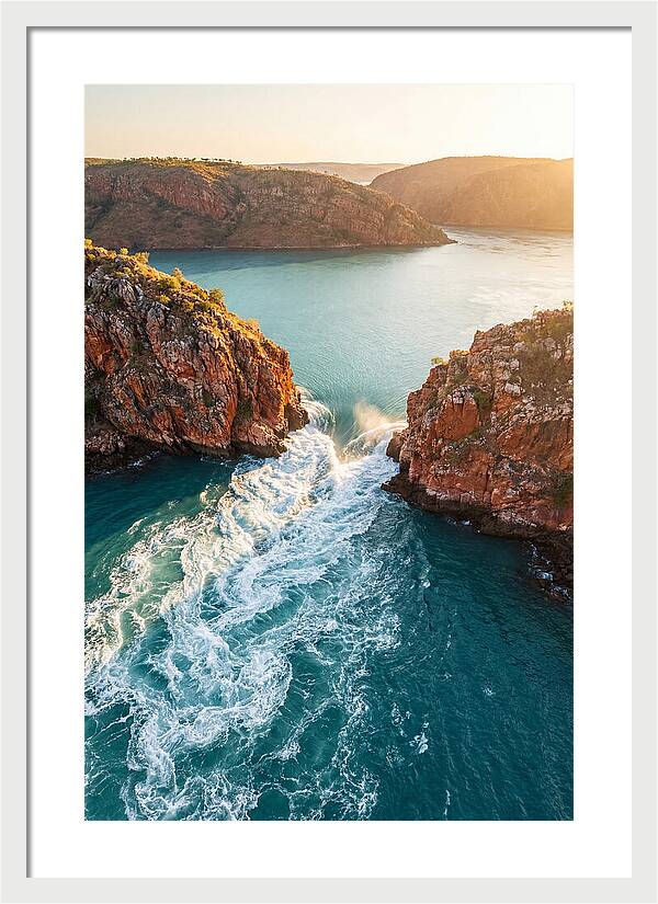 Horizontal Falls At King Tide