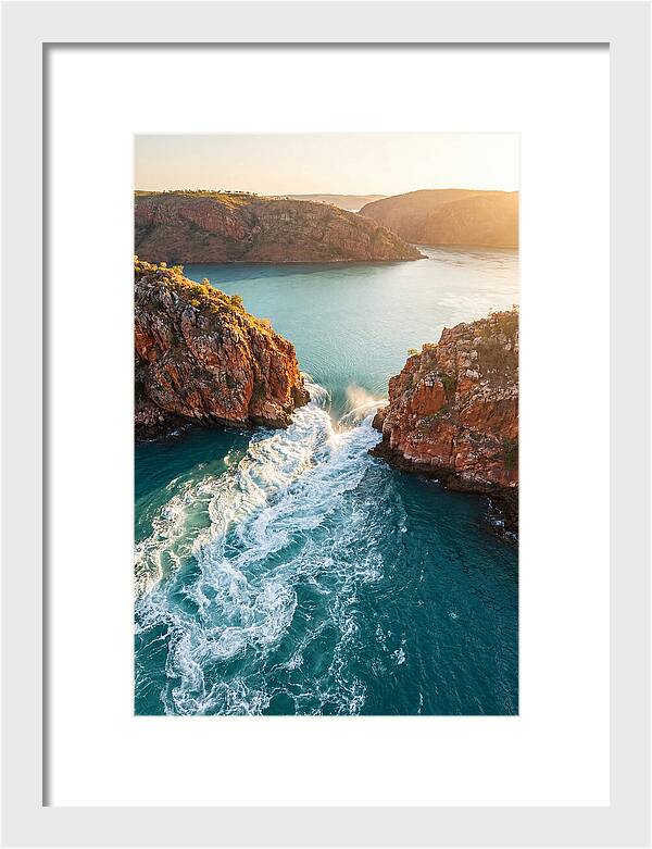 Horizontal Falls At King Tide