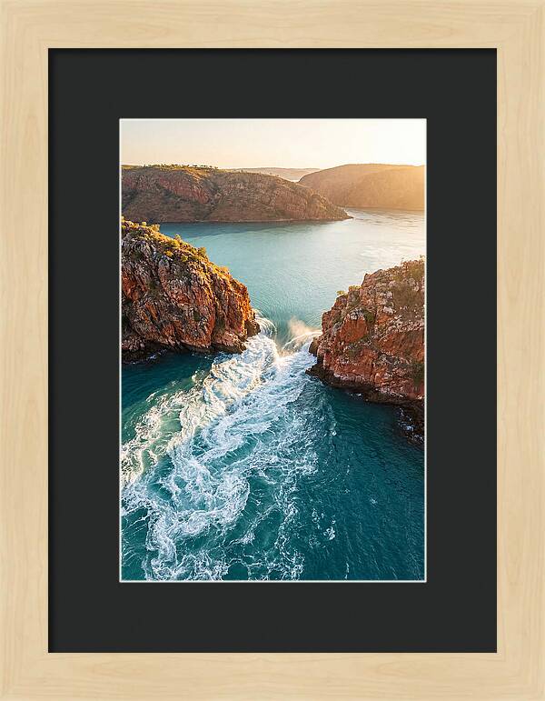 Horizontal Falls At King Tide