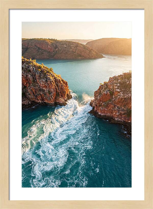 Horizontal Falls At King Tide