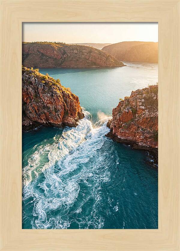 Horizontal Falls At King Tide
