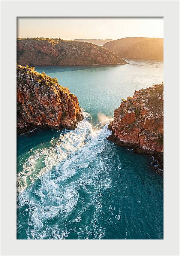 Horizontal Falls At King Tide
