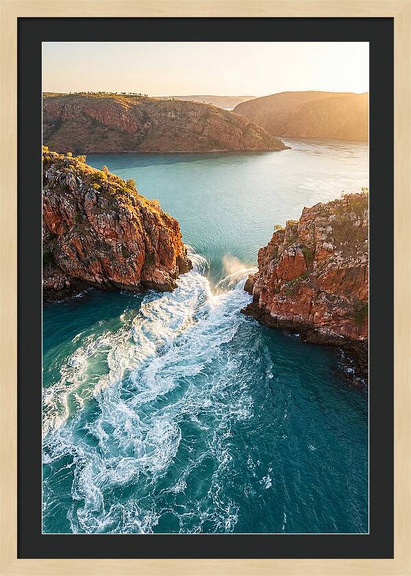 Horizontal Falls At King Tide