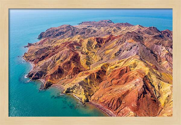 Hormuz Island From Above