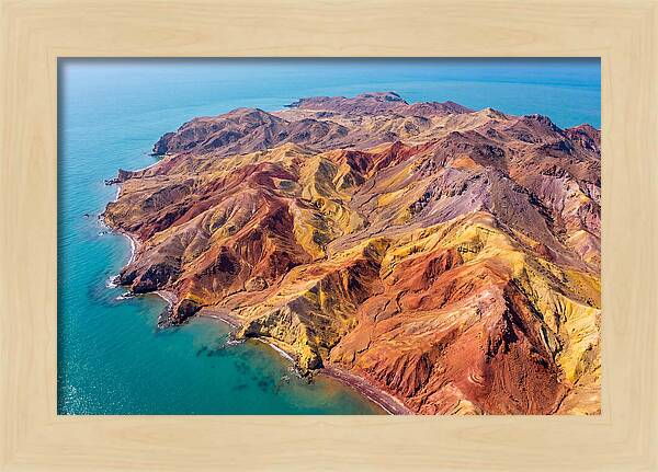 Hormuz Island From Above