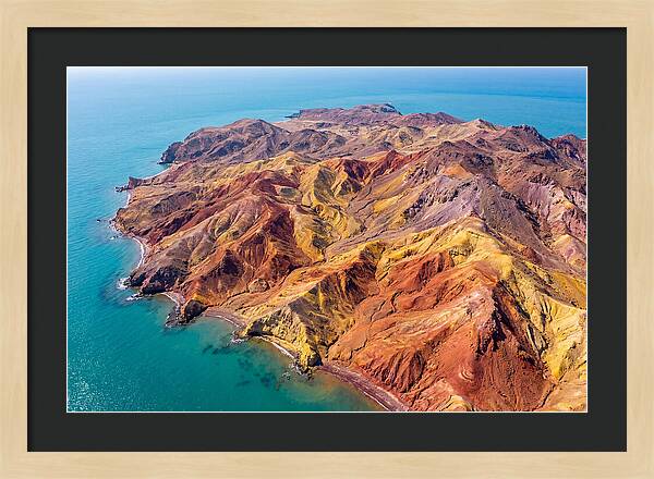 Hormuz Island From Above