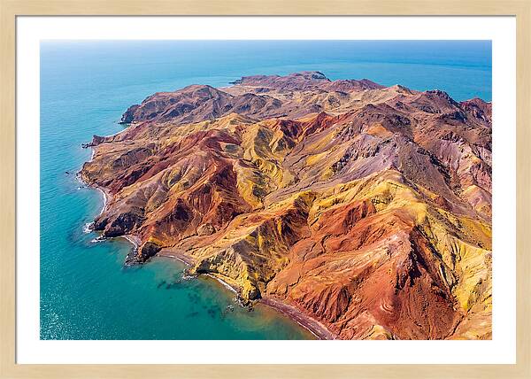 Hormuz Island From Above