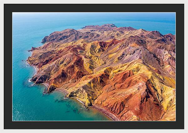 Hormuz Island From Above