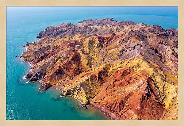Hormuz Island From Above