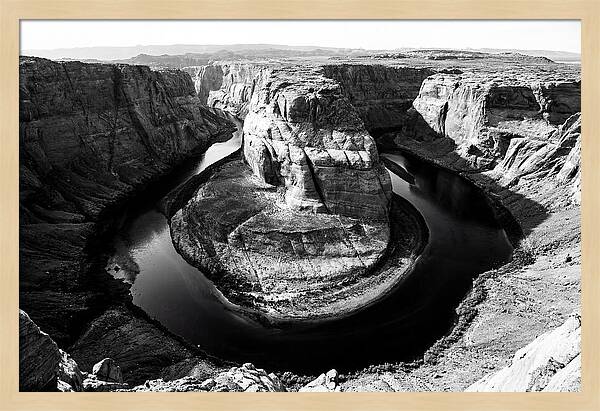 Horseshoe Bend Under Approaching Weather
