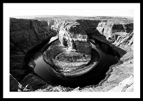 Horseshoe Bend Under Approaching Weather