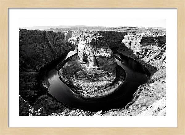 Horseshoe Bend Under Approaching Weather