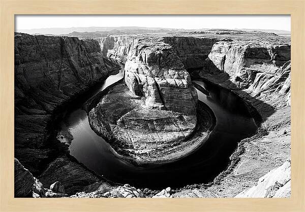 Horseshoe Bend Under Approaching Weather