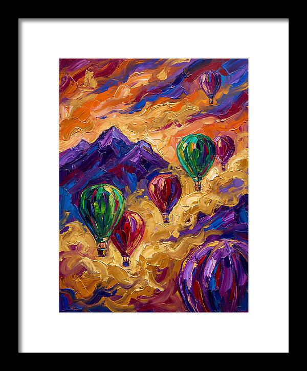 Hot Air Balloons In The Sky