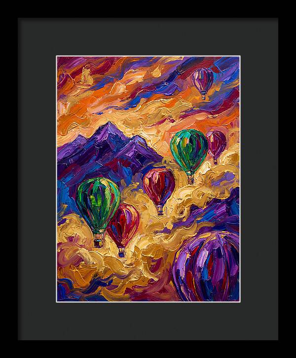 Hot Air Balloons In The Sky