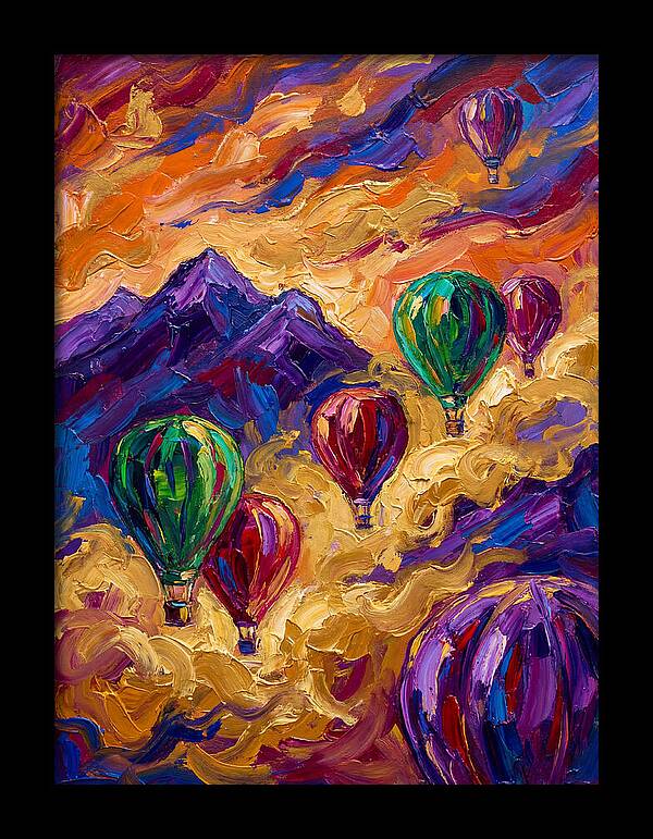 Hot Air Balloons In The Sky