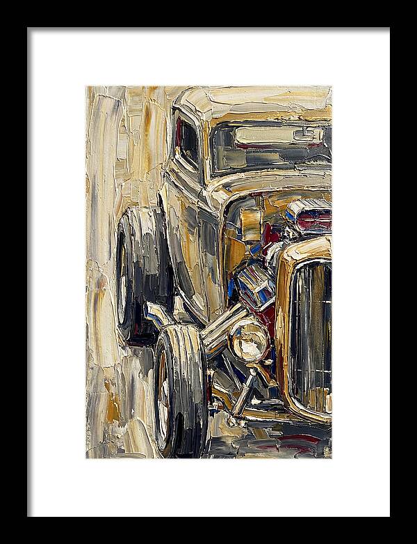 Hot Rod In Motion