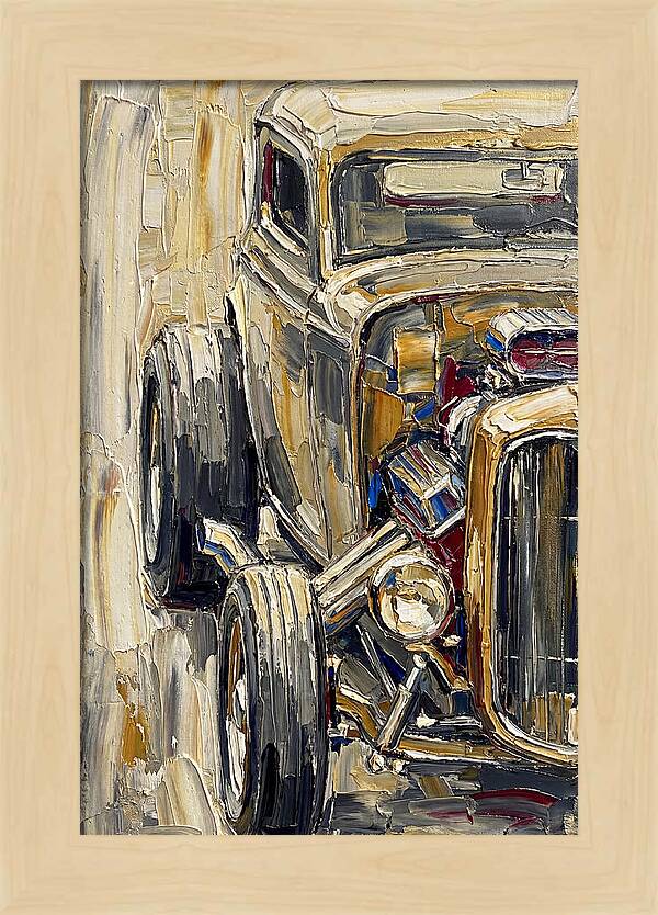 Hot Rod In Motion