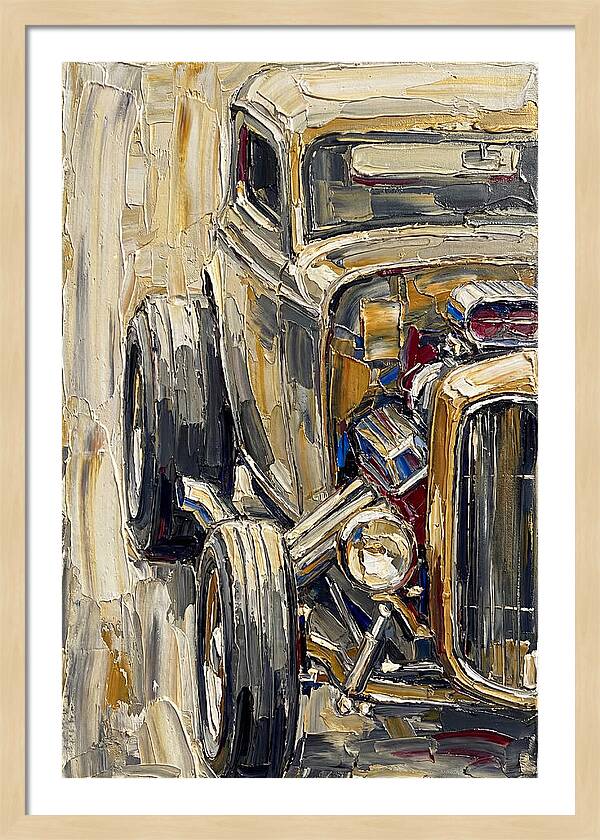 Hot Rod In Motion