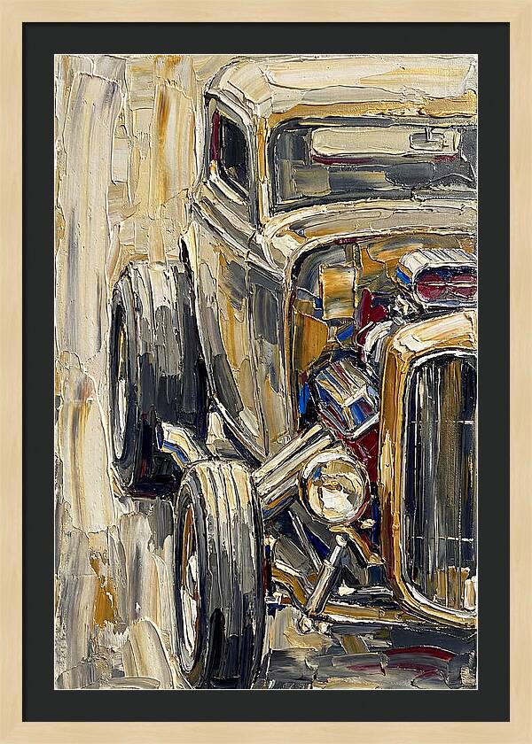 Hot Rod In Motion