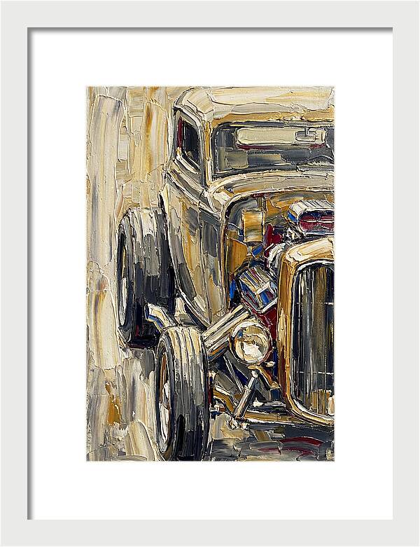 Hot Rod In Motion