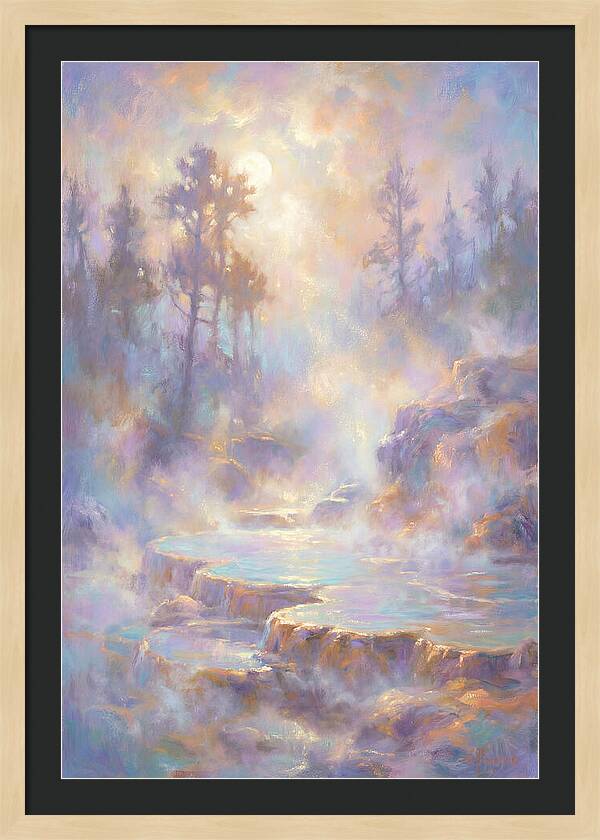 Hot Spring Landscape