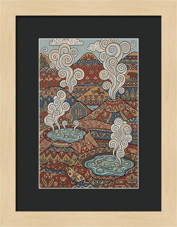 Hot Spring Landscape