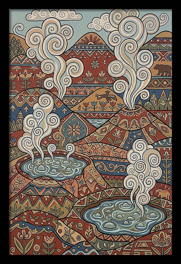 Hot Spring Landscape