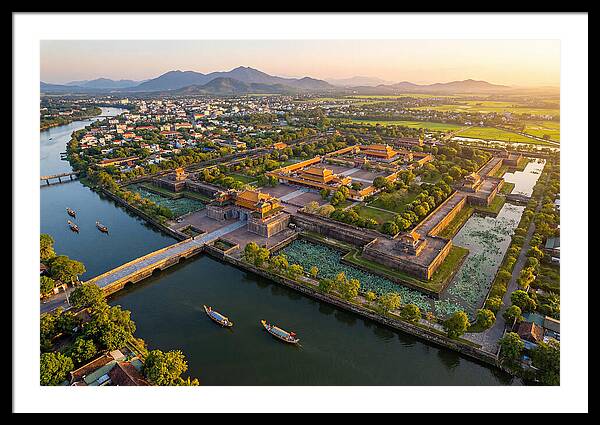 Hue Citadel From Above