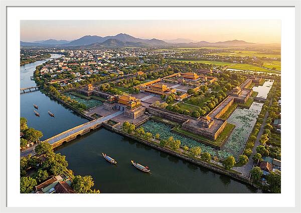 Hue Citadel From Above