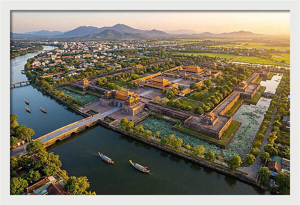 Hue Citadel From Above