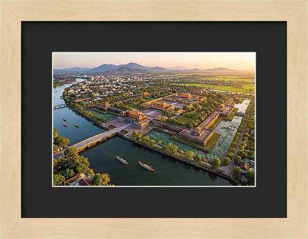 Hue Citadel From Above