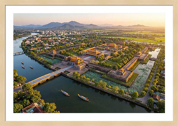 Hue Citadel From Above