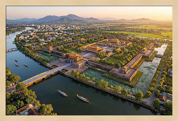 Hue Citadel From Above