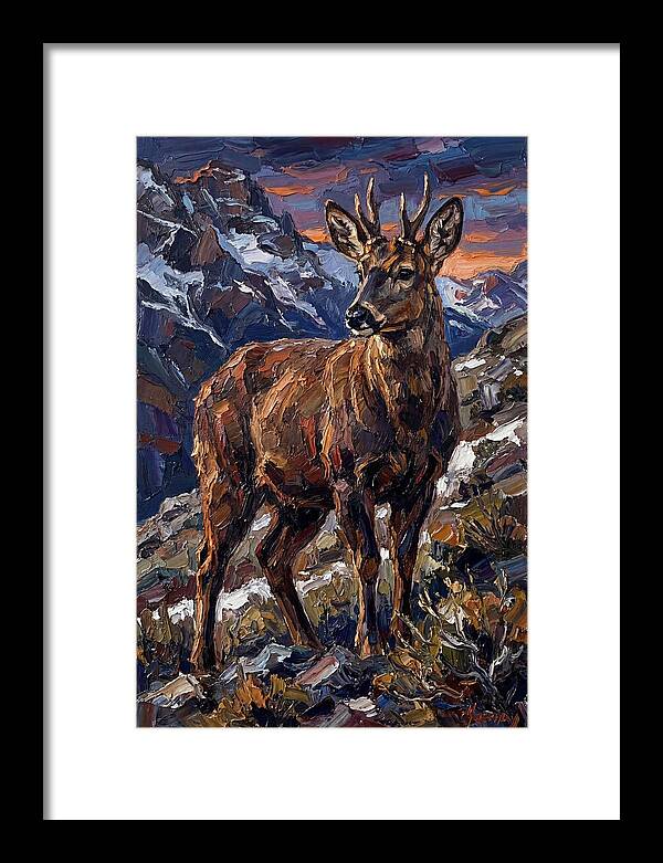 Huemul Amidst Natures Splendor