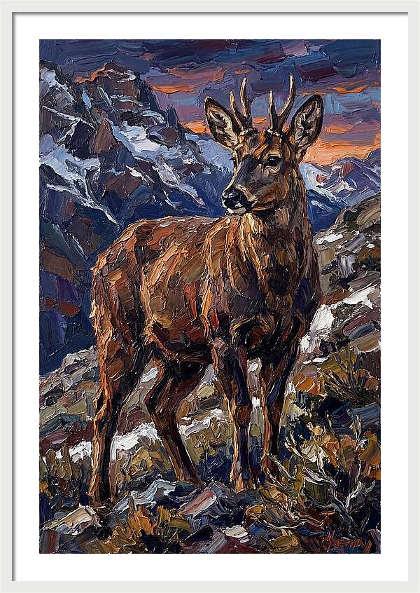 Huemul Amidst Natures Splendor