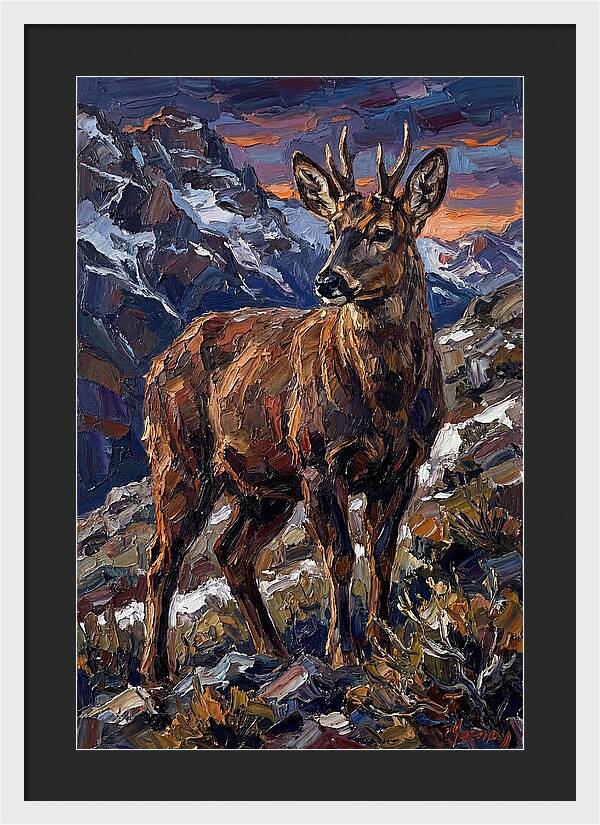 Huemul Amidst Natures Splendor