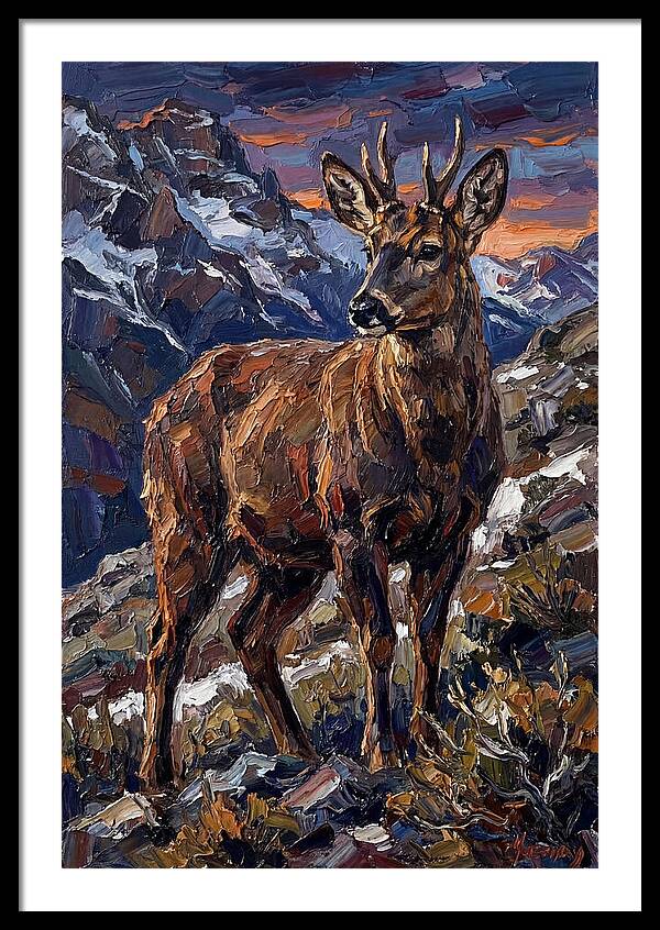 Huemul Amidst Natures Splendor