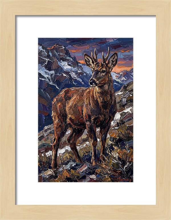 Huemul Amidst Natures Splendor