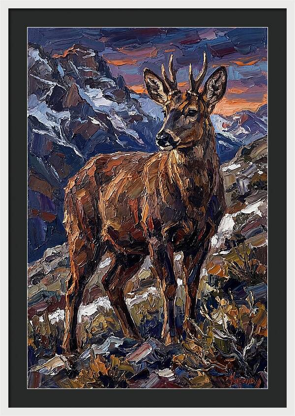 Huemul Amidst Natures Splendor