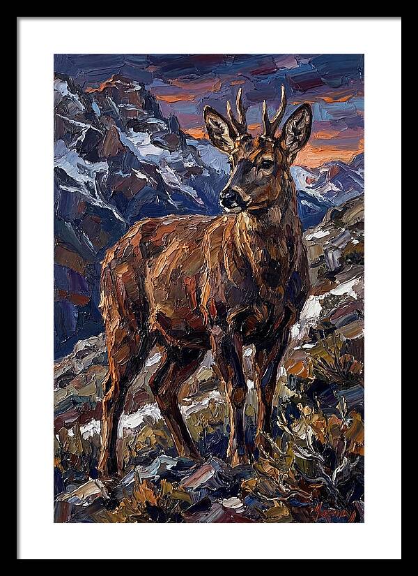 Huemul Amidst Natures Splendor
