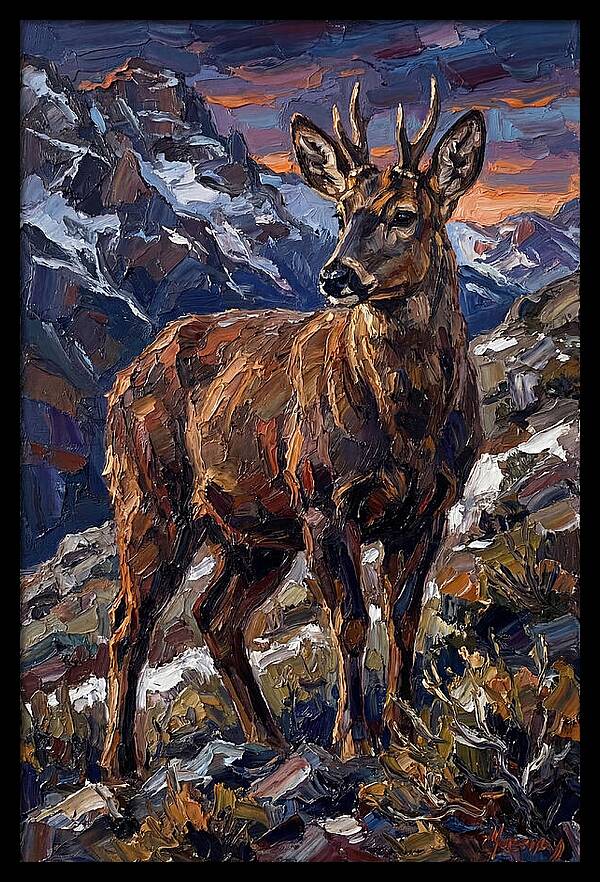 Huemul Amidst Natures Splendor