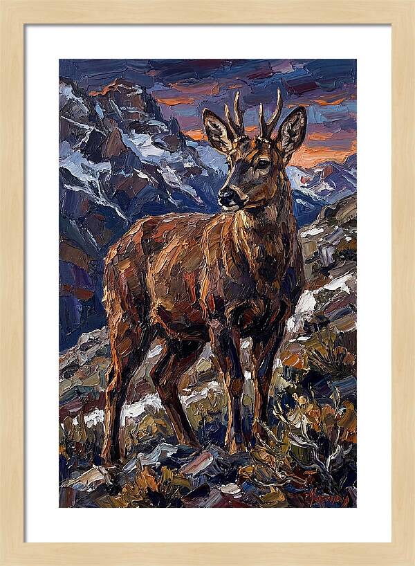Huemul Amidst Natures Splendor