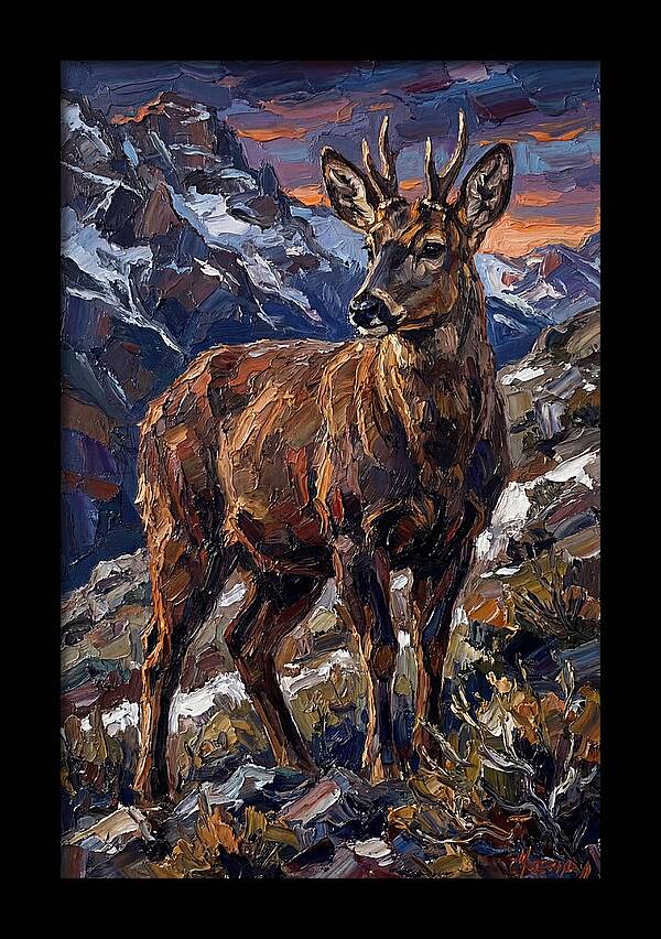 Huemul Amidst Natures Splendor