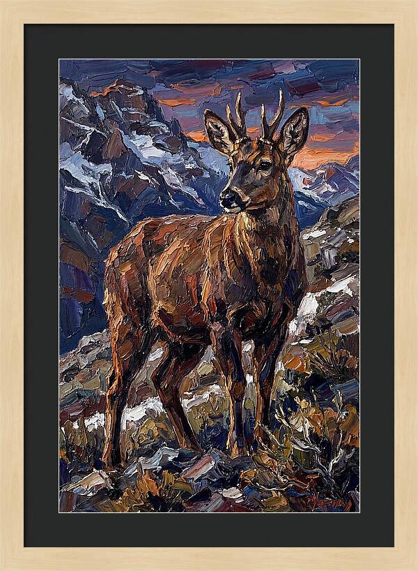 Huemul Amidst Natures Splendor