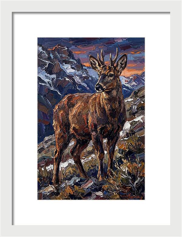 Huemul Amidst Natures Splendor