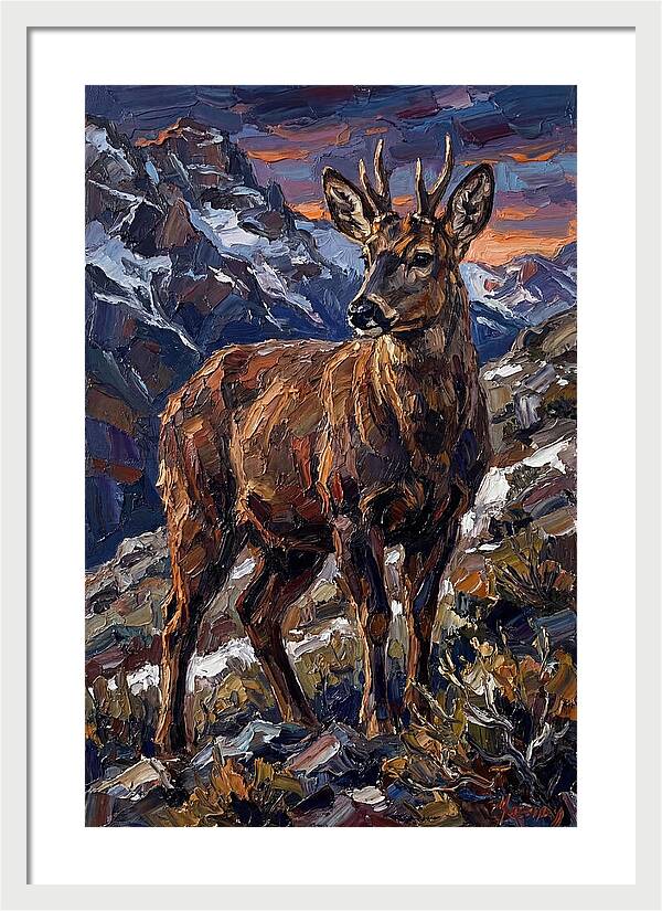 Huemul Amidst Natures Splendor