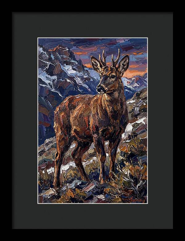 Huemul Amidst Natures Splendor